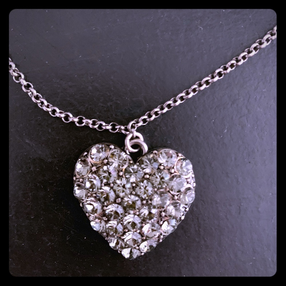 NWT Phillipe Audibert heart necklace.